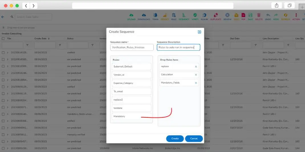 App Data View for Data Verification and Validation